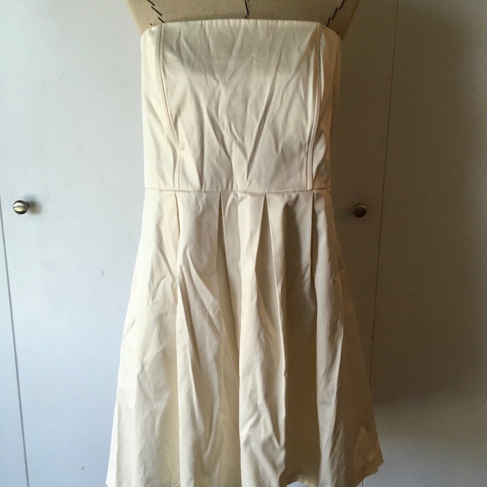 Merona Cream Strapless Dress Size 16